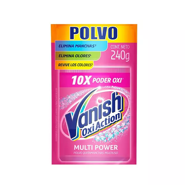 Quitamanchas Vanish Polvo Rosa