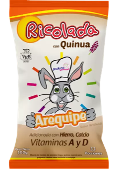 Ricolada con Quinua Sabor Arequipe 500g - Quinoa Club