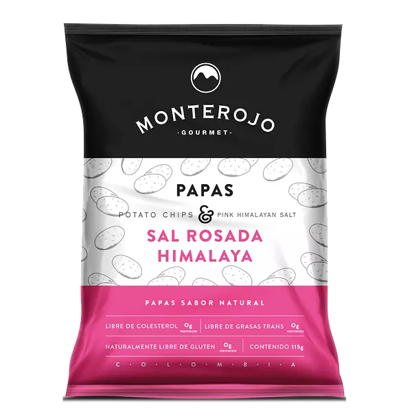 Papas Sal Rosada Himalaya 110gr - Monterojo