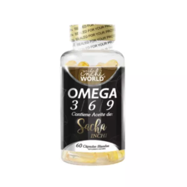 Suplemento Dietario Omega 3, 6 y 9 con Aceite de Sacha Inchi