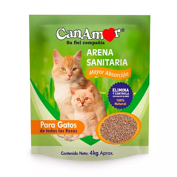 Arena Sanitaria Para Gatos Canamor