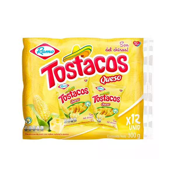 Paquete Tostacos de Queso Ramo