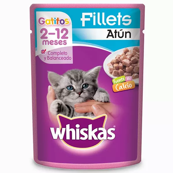 Whiskas Atún Gatitos Carne