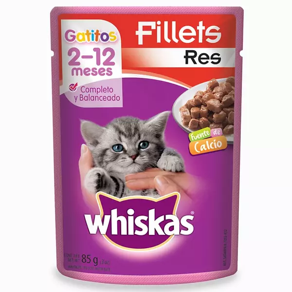 Whiskas Atún Gatitos Carne