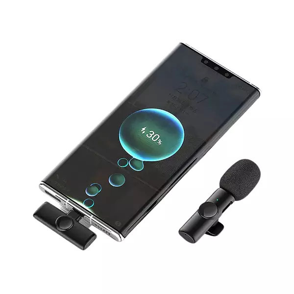 Micrófono K11 Dual Para Celulares Tipo C Y Iphone