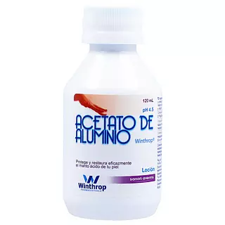 Acetato De Aluminio Locion