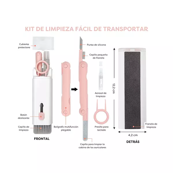 Kit Limpiador 7 En 1