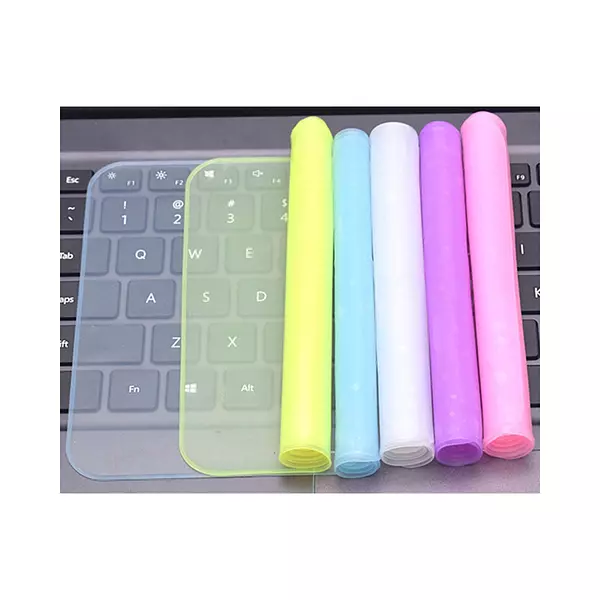 Protector De Teclado Para Portátil En Silicona De Colores De 14" / 15.6" Y 17"