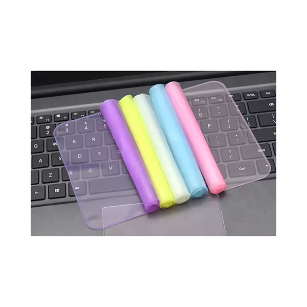 Protector De Teclado Para Portátil En Silicona De Colores De 14" / 15.6" Y 17"