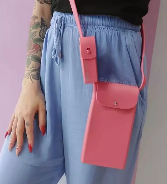 Bolso Melissa Rosado