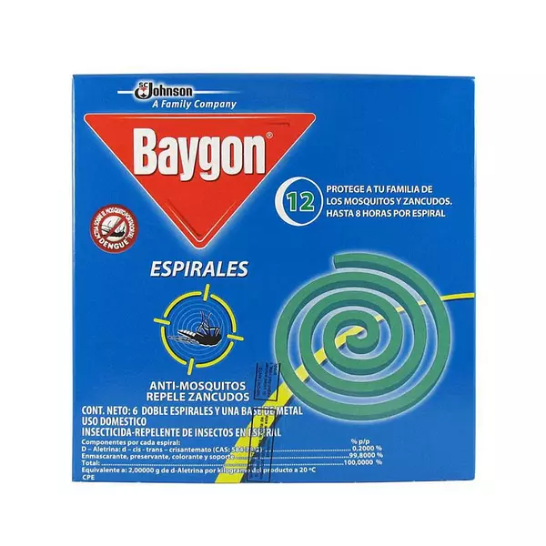 Veneno Baygon Espirales