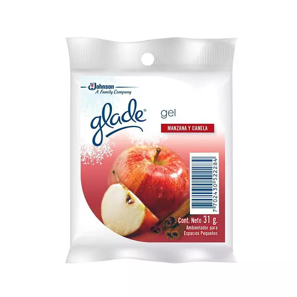 Ambientador Glade Gel Manzana Canela