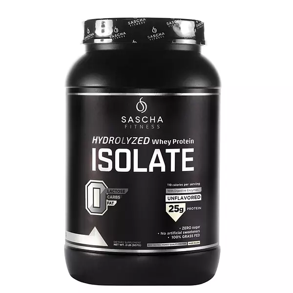 Proteina Isolate Sin Sabor 2lb - Sascha Fitness