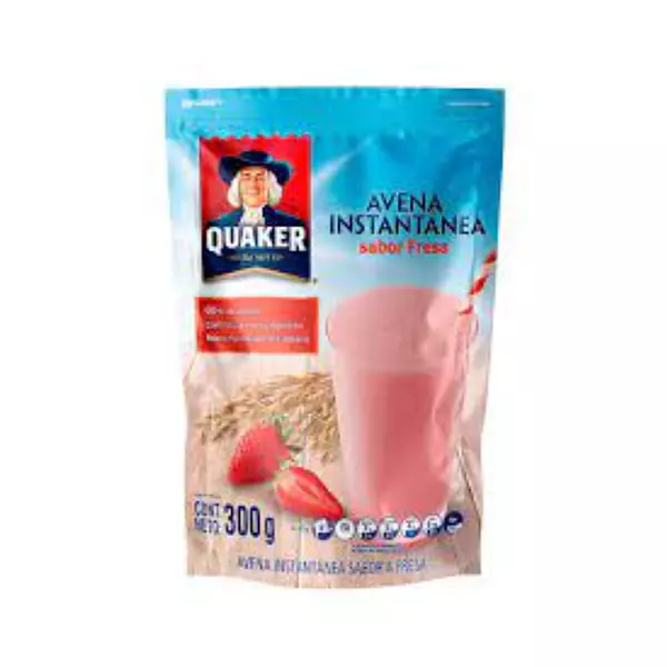 Avena Quaker Instantánea Fresa