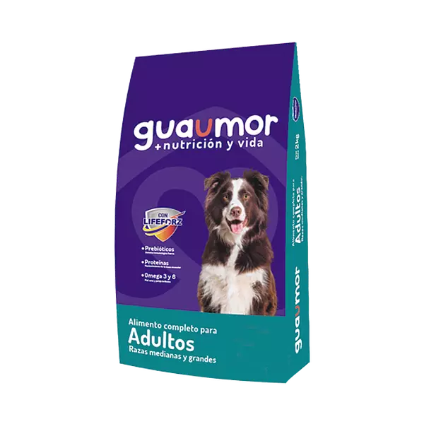 Purina Guaumor Adulto Raza Med/Grande x 2 Kg