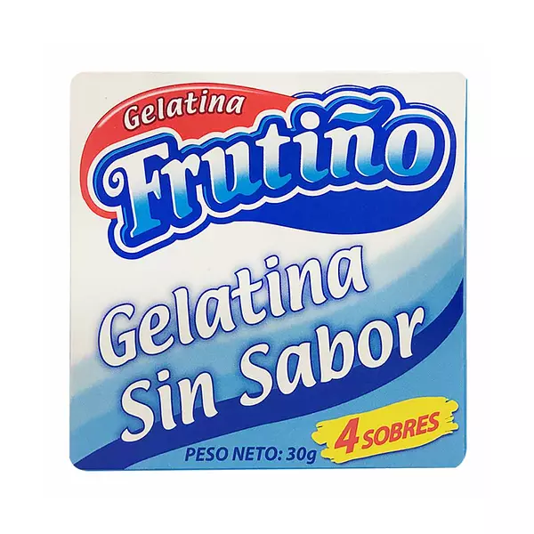 Gelatina Frutiño Sin Sabor