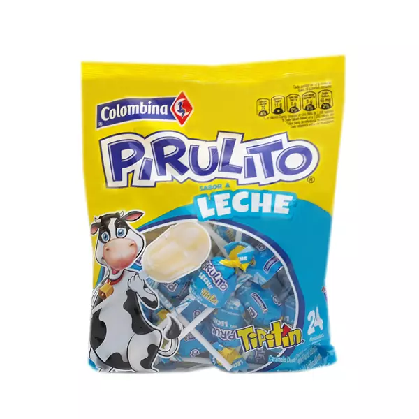 Bon Bom Bum Pirulito de Leche Colombina