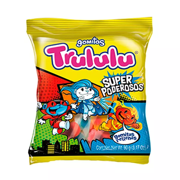 Goma Trululu Superpoderosos 90 Gr