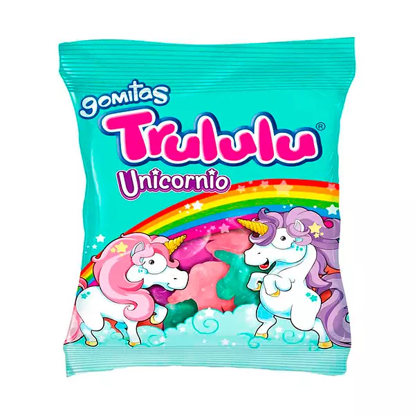 Goma Trululu Unicornio Paquete Por 90 Gr