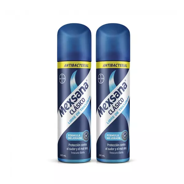 Desodorante para Pies Mexsana Clas Aerosol Por 2