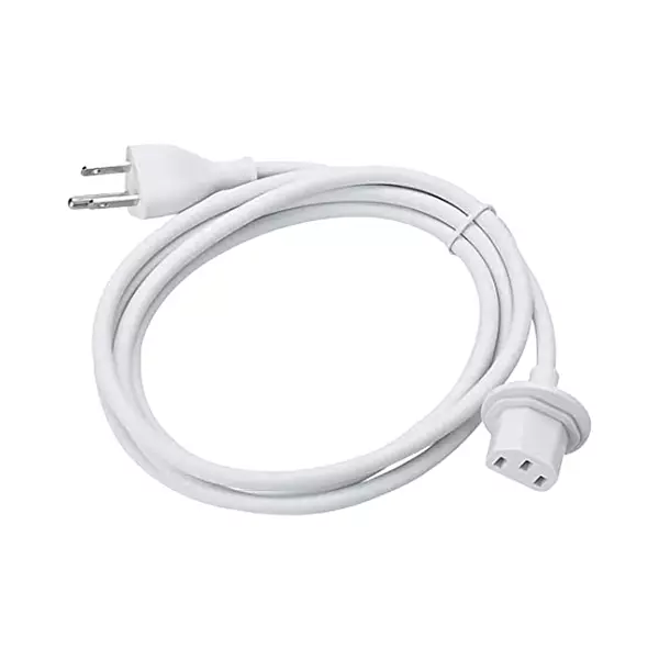 Cable Poder 3pin Pc Aio Ap Blanco 1,8 Metros