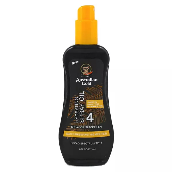 Australian Gold Spray Aceite Hidratante Con Spf 4