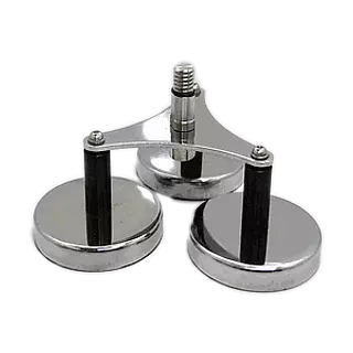 Montura Magnética Triple Para Antenas Gnss.