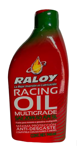 Raloy Racing Multigrade Oil Sae 20w-50 Api Sl