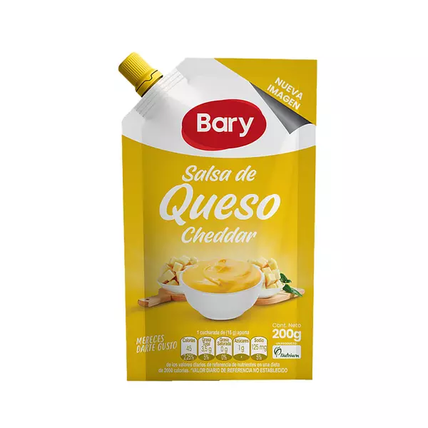 Salsa de Queso Cheddar Bary