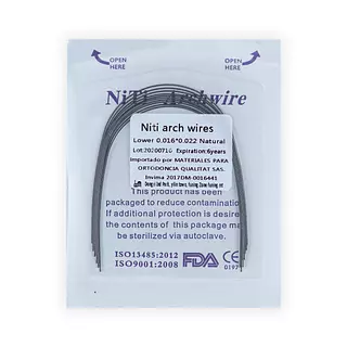 Arcos Niti Rectangulares Inferiores