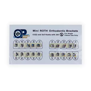 Brackets Mini Roth Línea Institucional