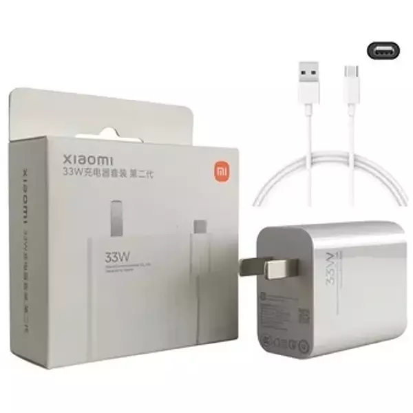 Cargador Xiaomi 33w