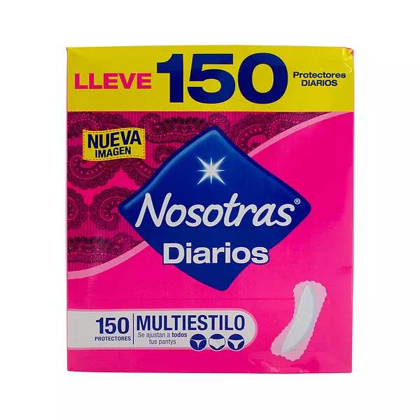 Protectores Diarios Nosotras Multiestilo