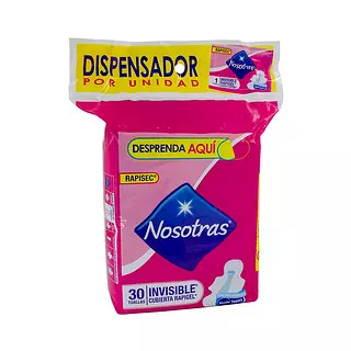 Toallas Higiénicas Nosotras Cubierta Rapi Gel