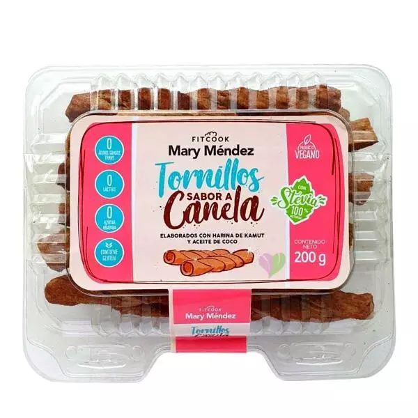 Tornillos Sabor Canela 200g - Mary Mendez