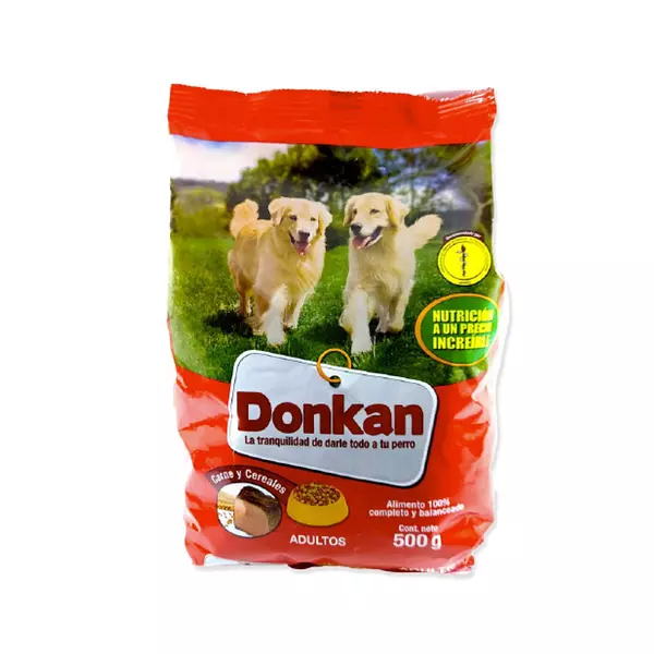 Alimento Para Perros Donkan Adulto Carne Y Cereales