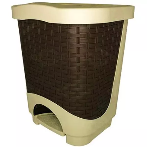 Papelera Colplast Rattan 12 Litros