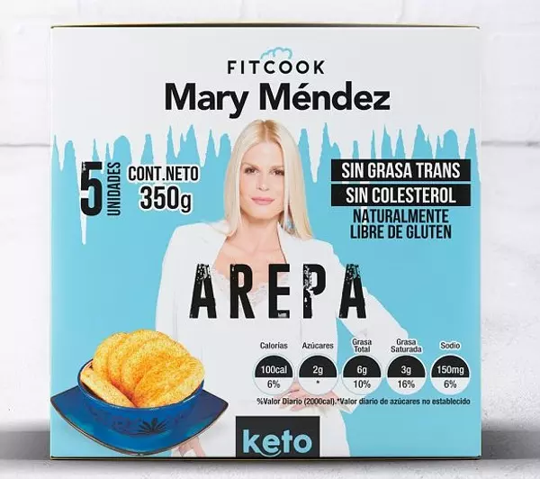 Arepas 5 Und 350g - Mary Mendez