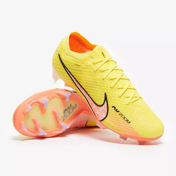 Nike Kids Air Zoom Amarillo Salmón