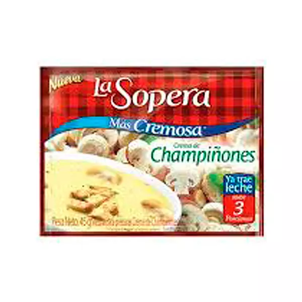 Crema de Champiñones La Sopera