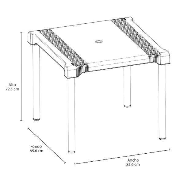 Mesa Rimax Apariencia Shia Trendy - Edición Limitada