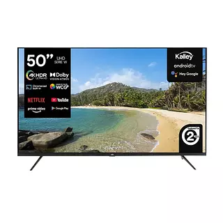 Televisor Kalley 50 Pulgadas 127 Cm 4k-Uhd Qled Plano Smart