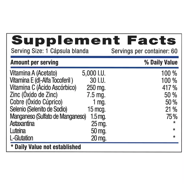 Antioxiplus 60 Softgels Systems