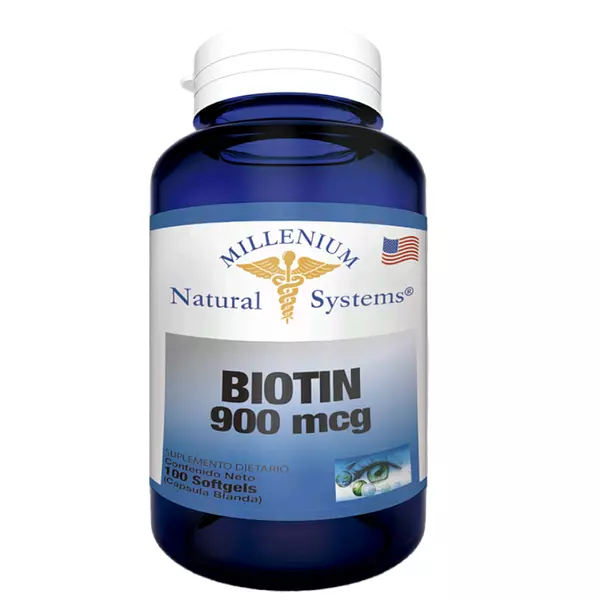 Biotin 900mcg 100 Sofgels Systems