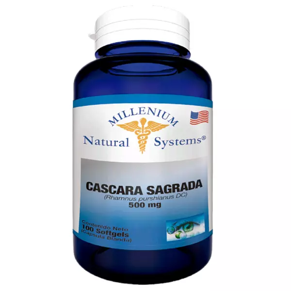 Cáscara Sagrada 500 Mg X 100 Softgels