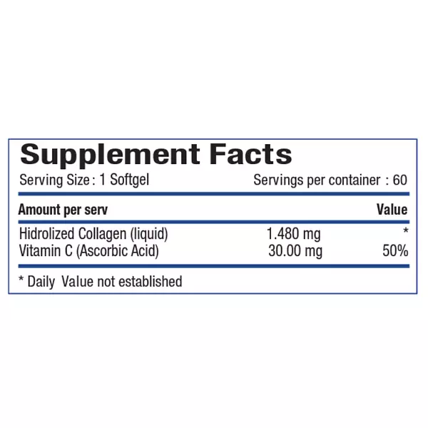 Collagen Plus Vitamin C Softgels Systems