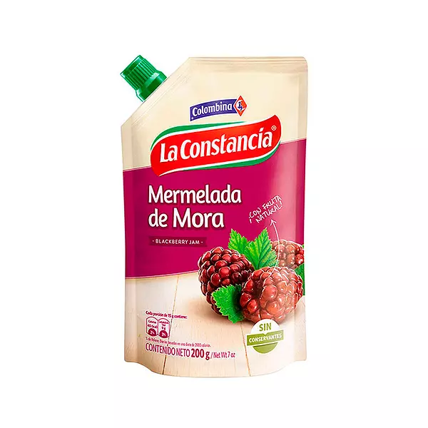 Mermelada De Mora La Constancia