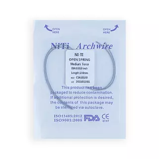 Resorte Niti Abierto