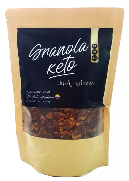 Granola Keto 400gr - Anny Cantero