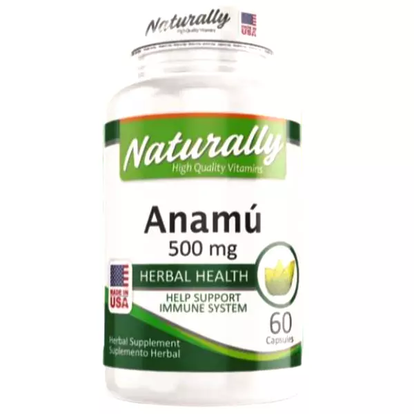 Anamú 500 Mg 60 Cápsulas Naturally